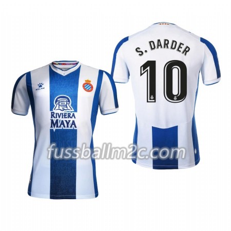 Fußballtrikots RCD Espanyol Sergi Darder 10 Heim Trikotsatz 2019-2020 Fußballtrikots RCD Espanyol Sergi Darder 10 Heim Trikotsatz 2019-2020